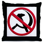 Anti-Communism Throw Pillow