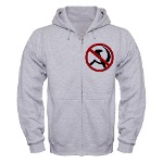 Anti-Communism Zip Hoodie