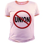 Anti-Union Jr. Ringer T-Shirt