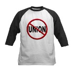 Anti-Union Kids Baseball Jersey