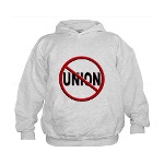 Anti-Union Kids Hoodie