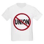 Anti-Union Kids Light T-Shirt