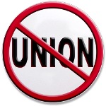 Anti-Union Large Button