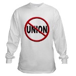 Anti-Union Long Sleeve T-Shirt