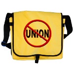 Anti-Union Messenger Bag