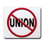 Anti-Union Mousepad