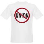 Anti-Union Organic Men's T-Shirt