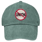 Anti-Union Stonewashed Cap