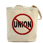 Anti-Union Tote Bag