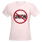 Anti-Union Women's Light T-Shirt