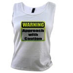 Approach With Caution Women's Tank Top