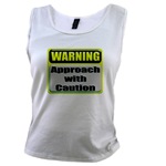 WARNING: Approach With Caution Women's Tank Top