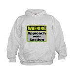 Approach With Caution Kids Hoodie