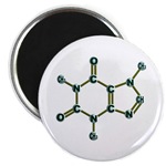 3d design of The Caffeine Molecule Structure Trimethylxanthine C8H10N4O2