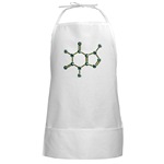 Caffeine Molecule BBQ Apron