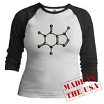 Caffeine Molecule Jr. Raglan