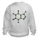 Caffeine Molecule Sweatshirt