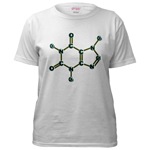 3d design of The Caffeine Molecule Structure Trimethylxanthine C8H10N4O2