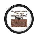 Chocolate Therapy Wall Clock
