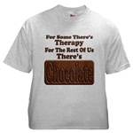 Chocolate Therapy Ash Grey T-Shirt