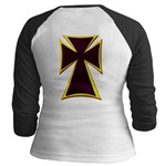 Christian Biker Cross Jr. Raglan