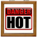 DANGER: HOT! Tile Box