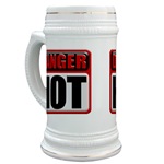 DANGER: HOT! Beer Stein