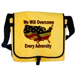 Overcome Adversity Messenger Bag