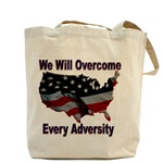Overcome Adversity Tote Bag
