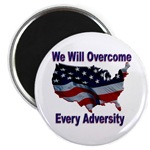 Overcome Adversity Magnet