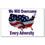 Overcome Adversity Mini Poster 