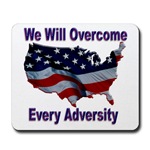 Overcome Adversity Mousepad 