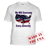 Overcome Adversity Fitted T-Shirt