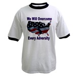 Overcome Adversity Ringer T