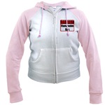 Danger: Flammable Gas Women's Raglan Hoodie