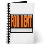 For Rent Sign Journal