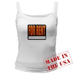 For Rent Sign Jr. Spaghetti Tank