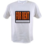 For Rent Sign Value T-shirt