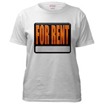 For Rent Sign Women's T-Shirt