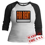 For Rent Sign Jr. Raglan