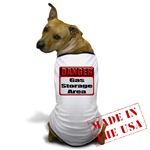 Gas Storage Area Dog T-Shirt