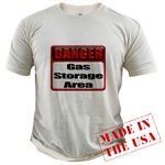 Gas Storage Area Organic Cotton Tee