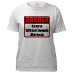 Gas Storage Area Women's T-Shirt