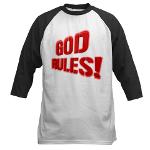 God Rules! Baseball Jersey