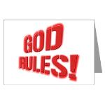 God Rules! Greeting Cards (Pk of 10)