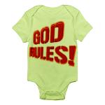 God Rules! Infant Bodysuit