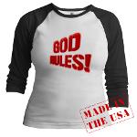 God Rules! Jr. Raglan