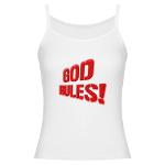 God Rules! Jr. Spaghetti Tank