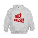 God Rules! Kids Hoodie