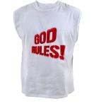 God Rules! Men's Sleeveless Tee